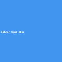 K&uuml;hner Samt-Akku