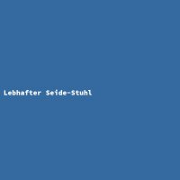 Lebhafter Seide-Stuhl