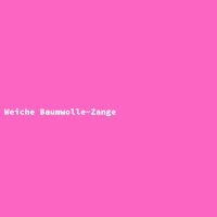 Weiche Baumwolle-Zange