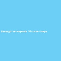 Besorgniserregende Viscose-Lampe