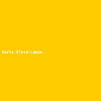 Harte Eisen-Lampe