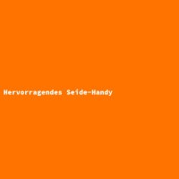 Hervorragendes Seide-Handy